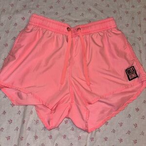 Hot Pink Billabong Shorts with drawstrings